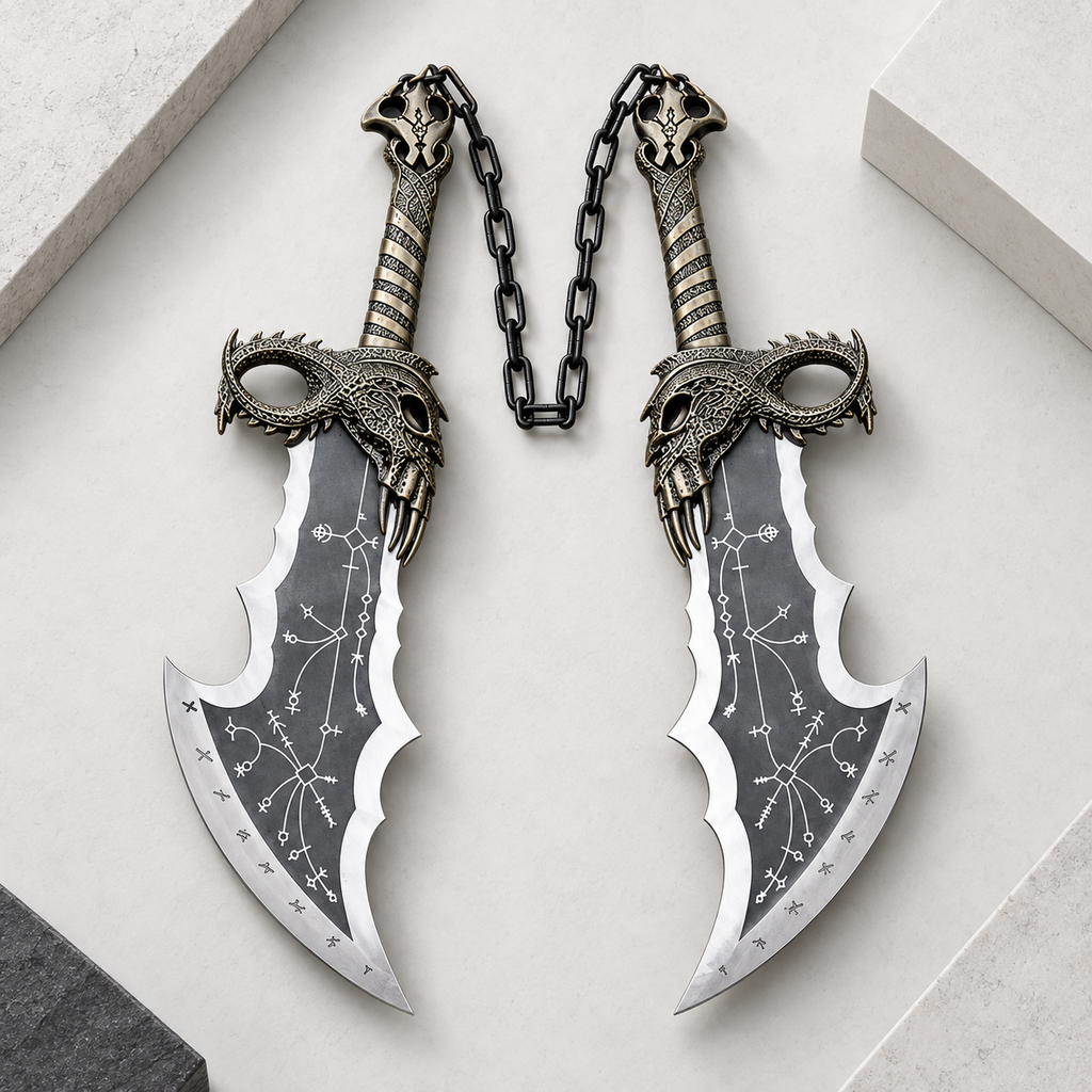 Kratos Blades of Chaos Set