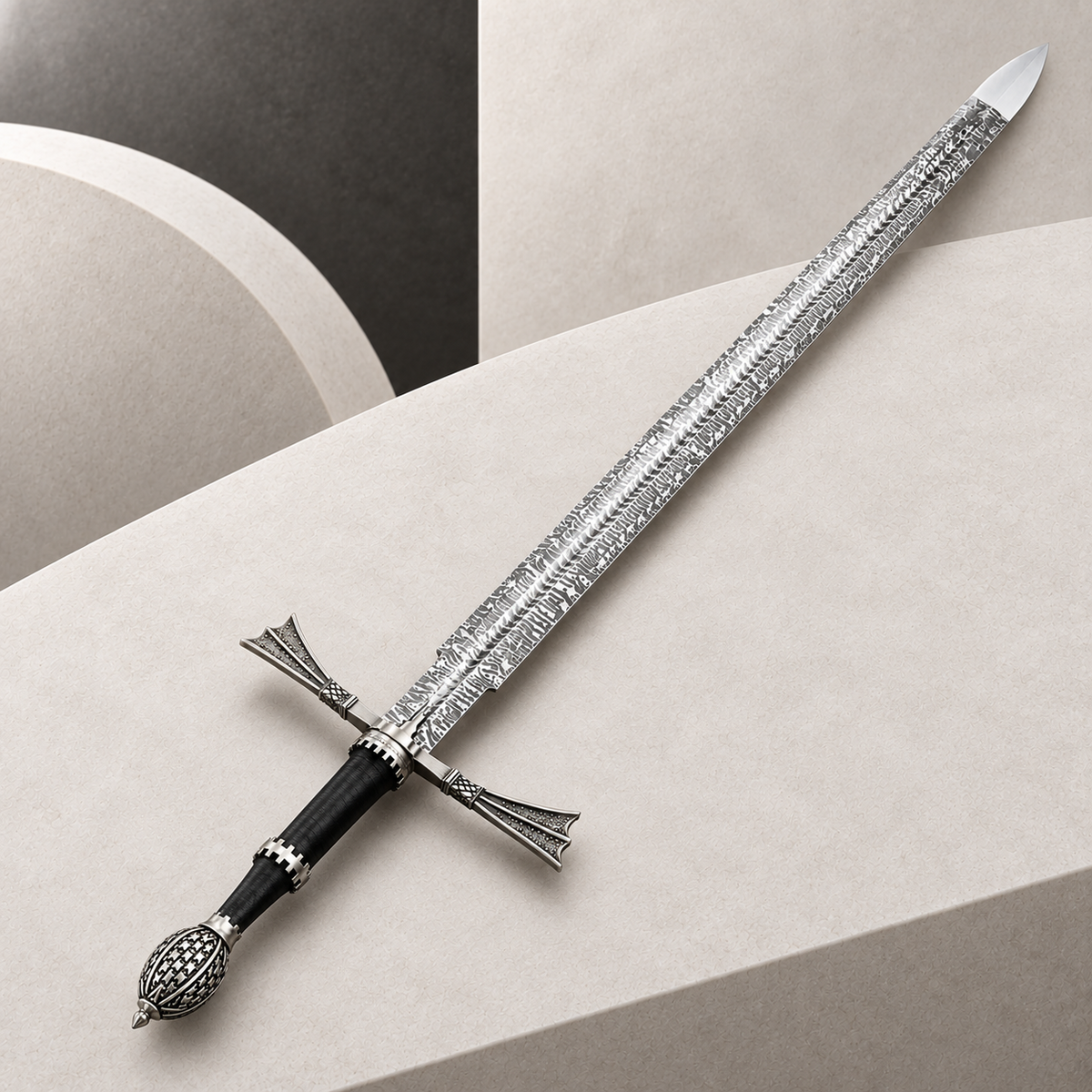 Valyrian Steel Inspired Damascus Sword