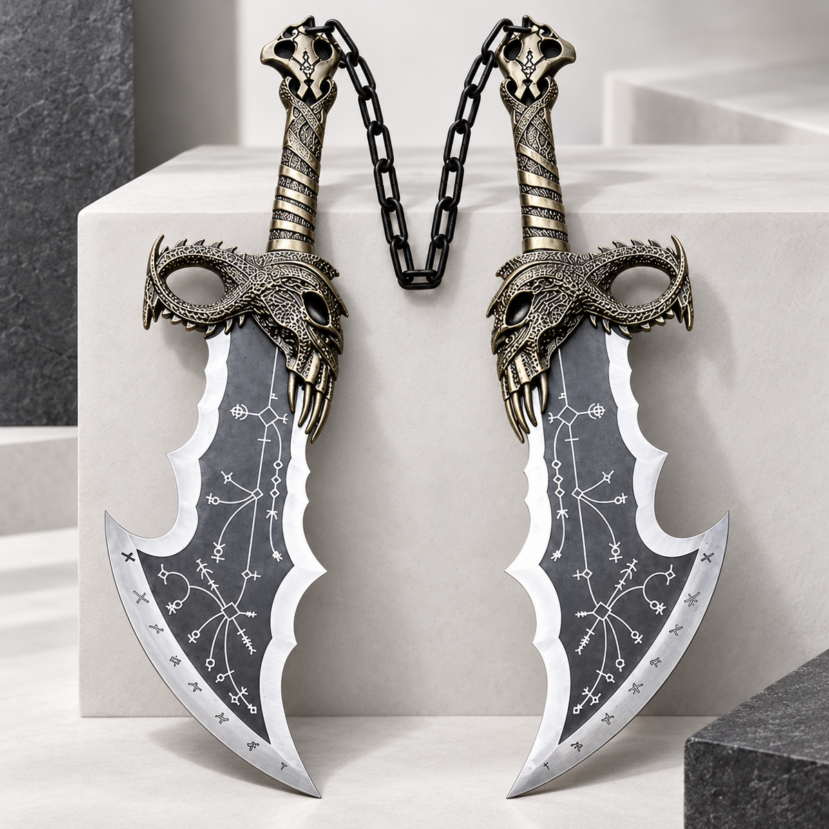 Kratos Blades of Chaos Set