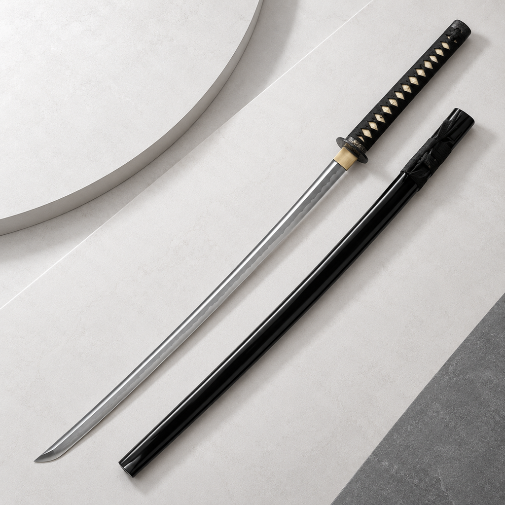 Classic Black Samurai Katana