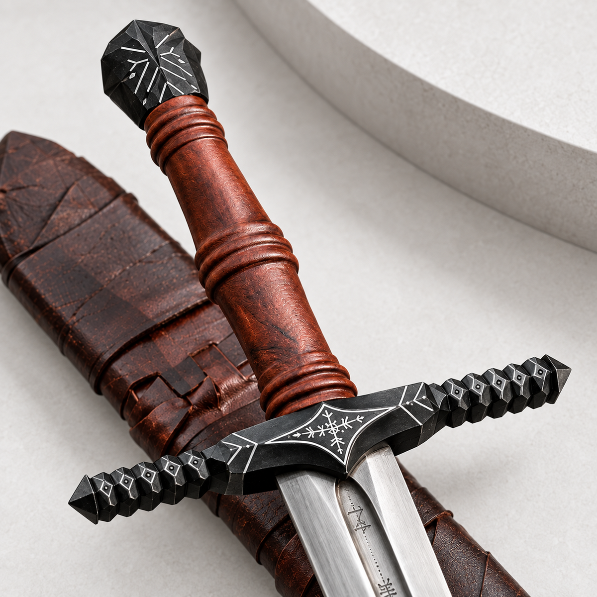 Runic Viking Longsword