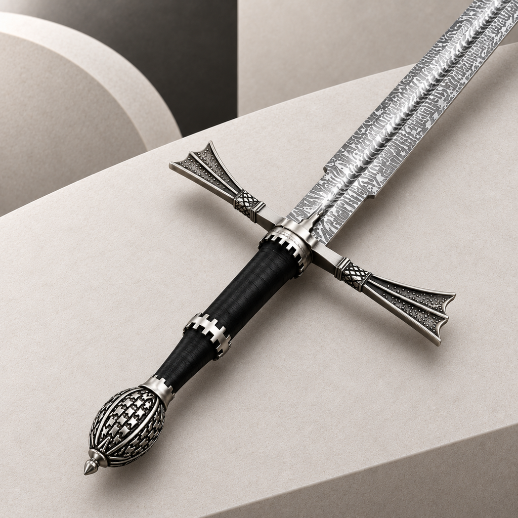 Valyrian Steel Inspired Damascus Sword