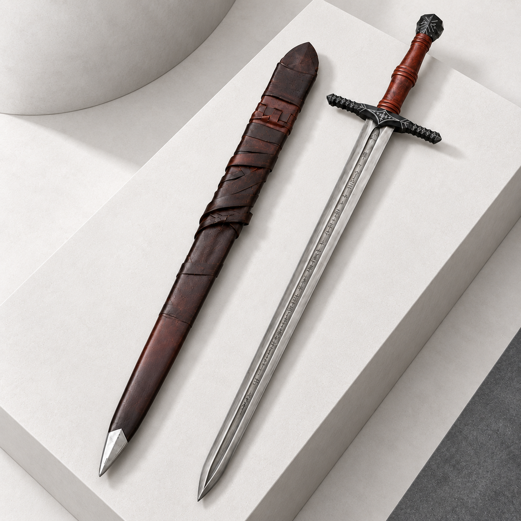 Runic Viking Longsword