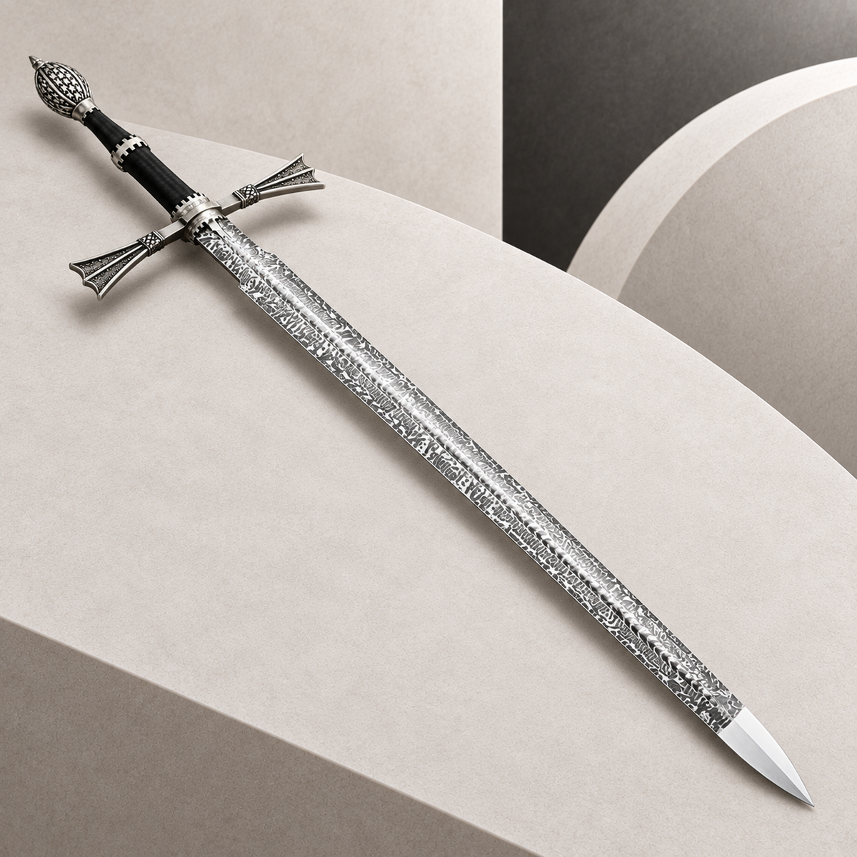 Valyrian Steel Inspired Damascus Sword
