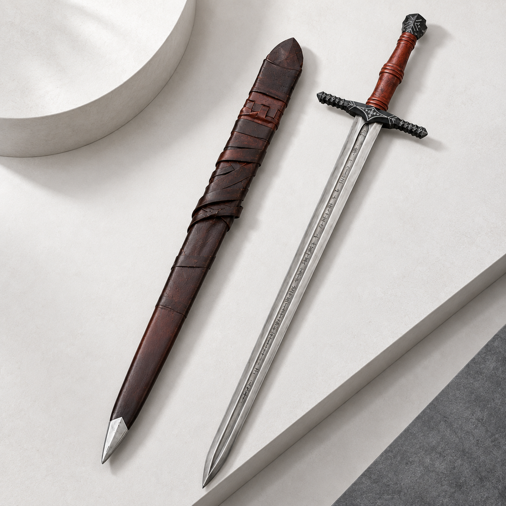 Runic Viking Longsword
