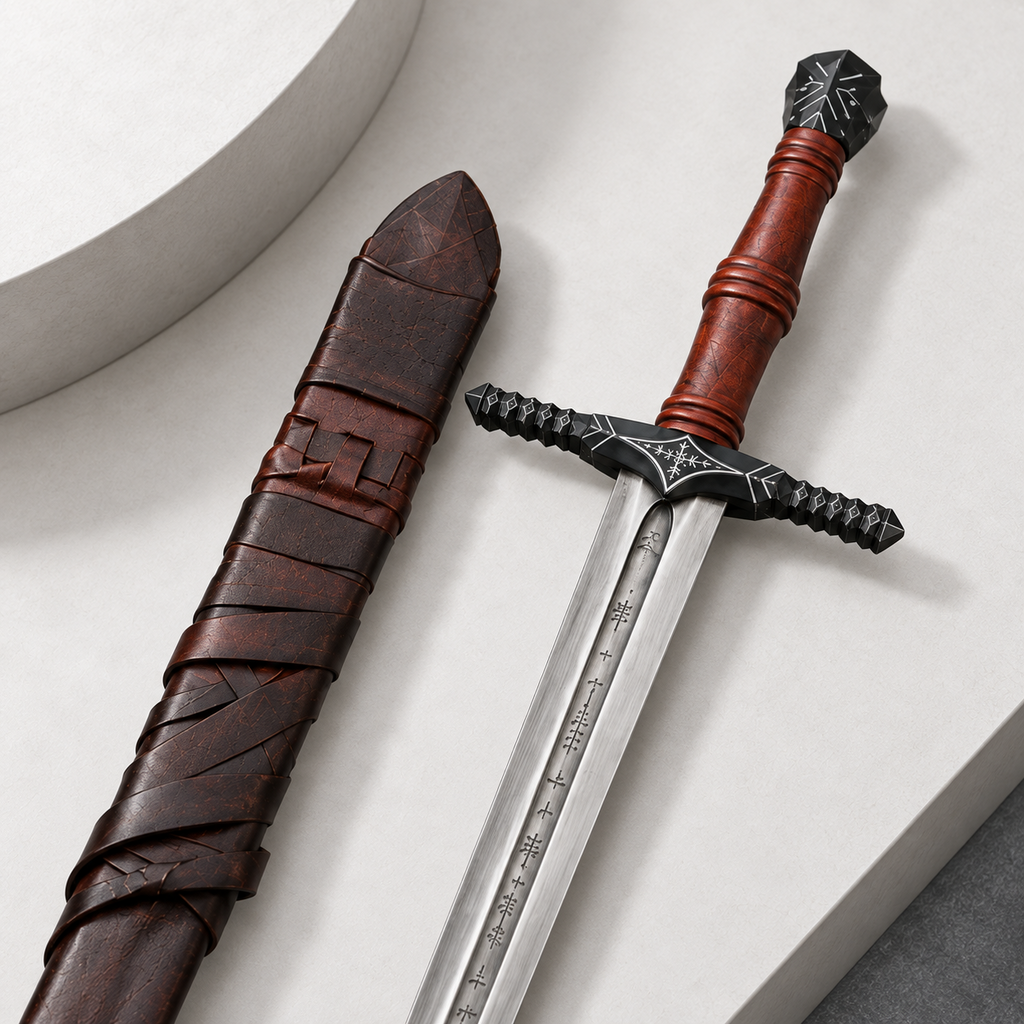 Runic Viking Longsword