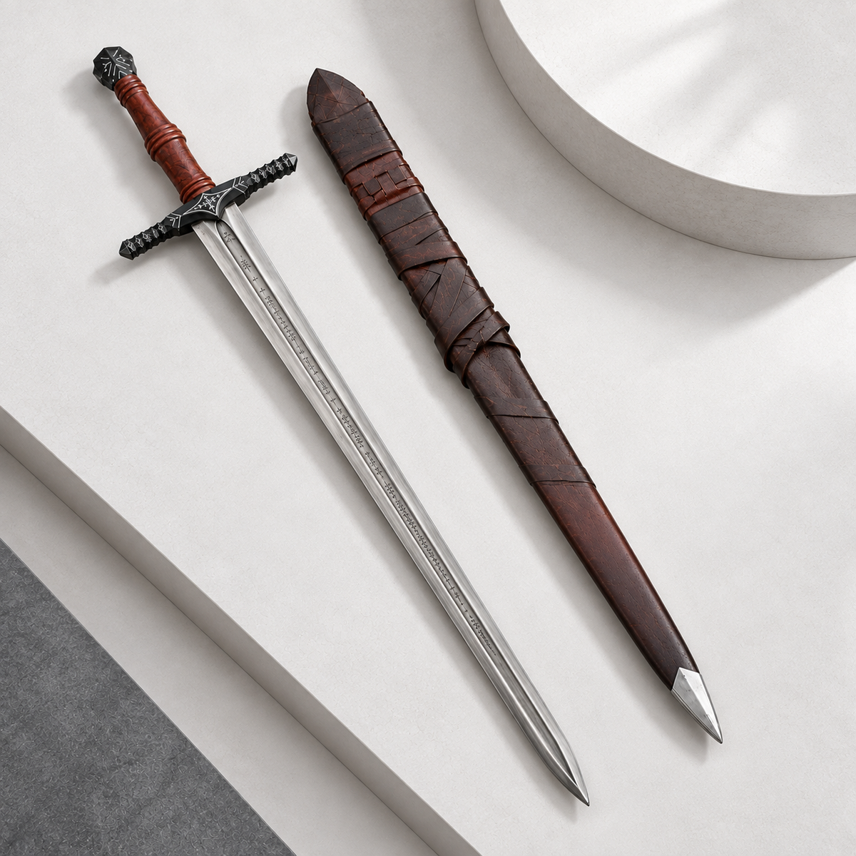 Runic Viking Longsword
