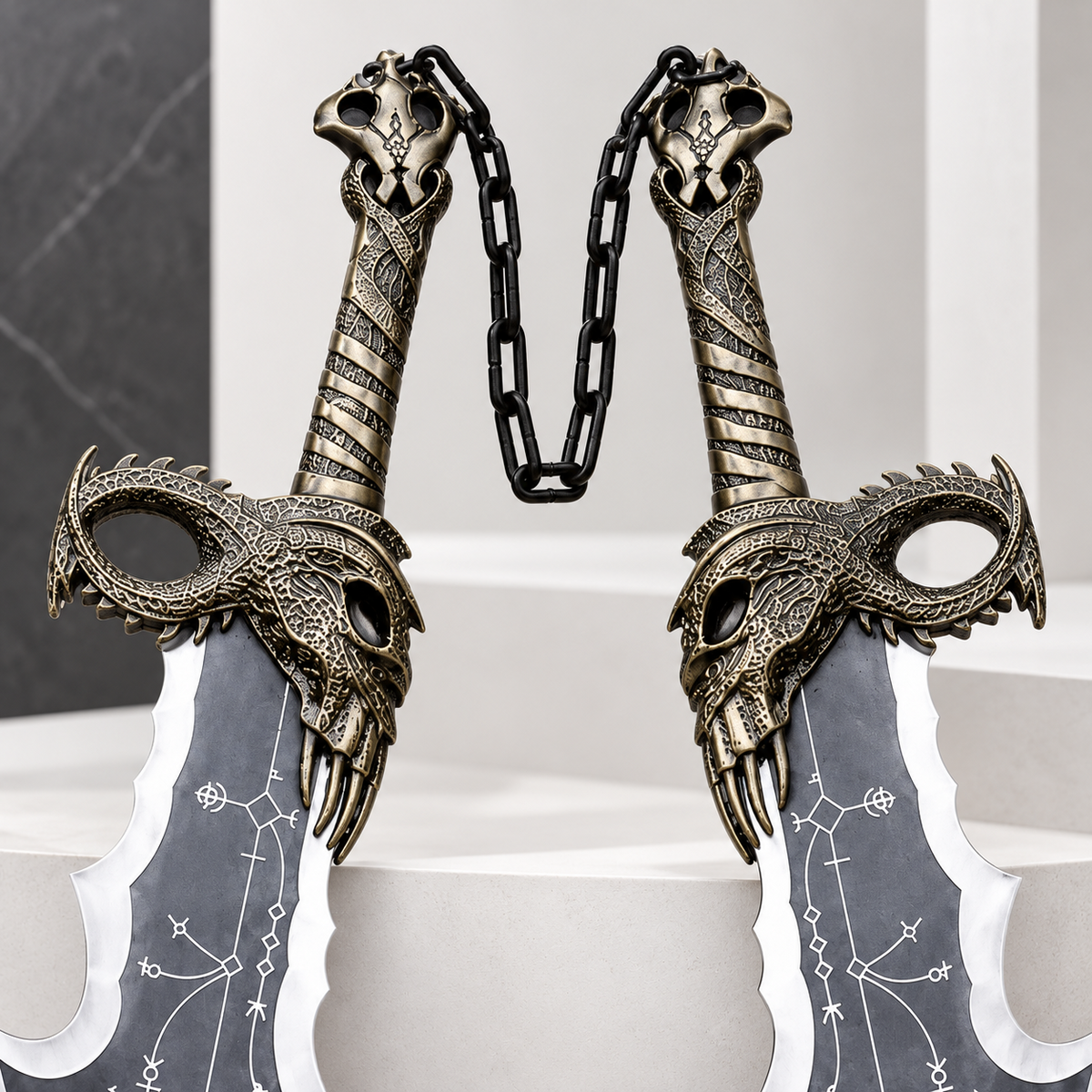 Kratos Blades of Chaos Set